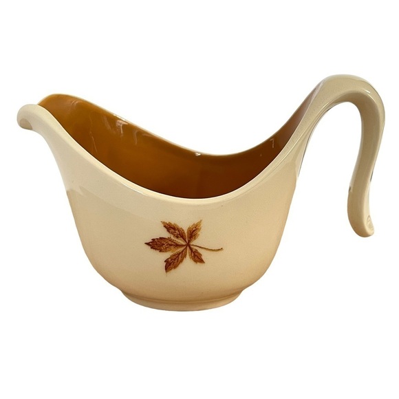 Vintage Taylor Smith & Taylor Ever Yours Random Leaves Creamer Replacement - Picture 1 of 9